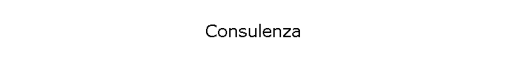 Consulenza